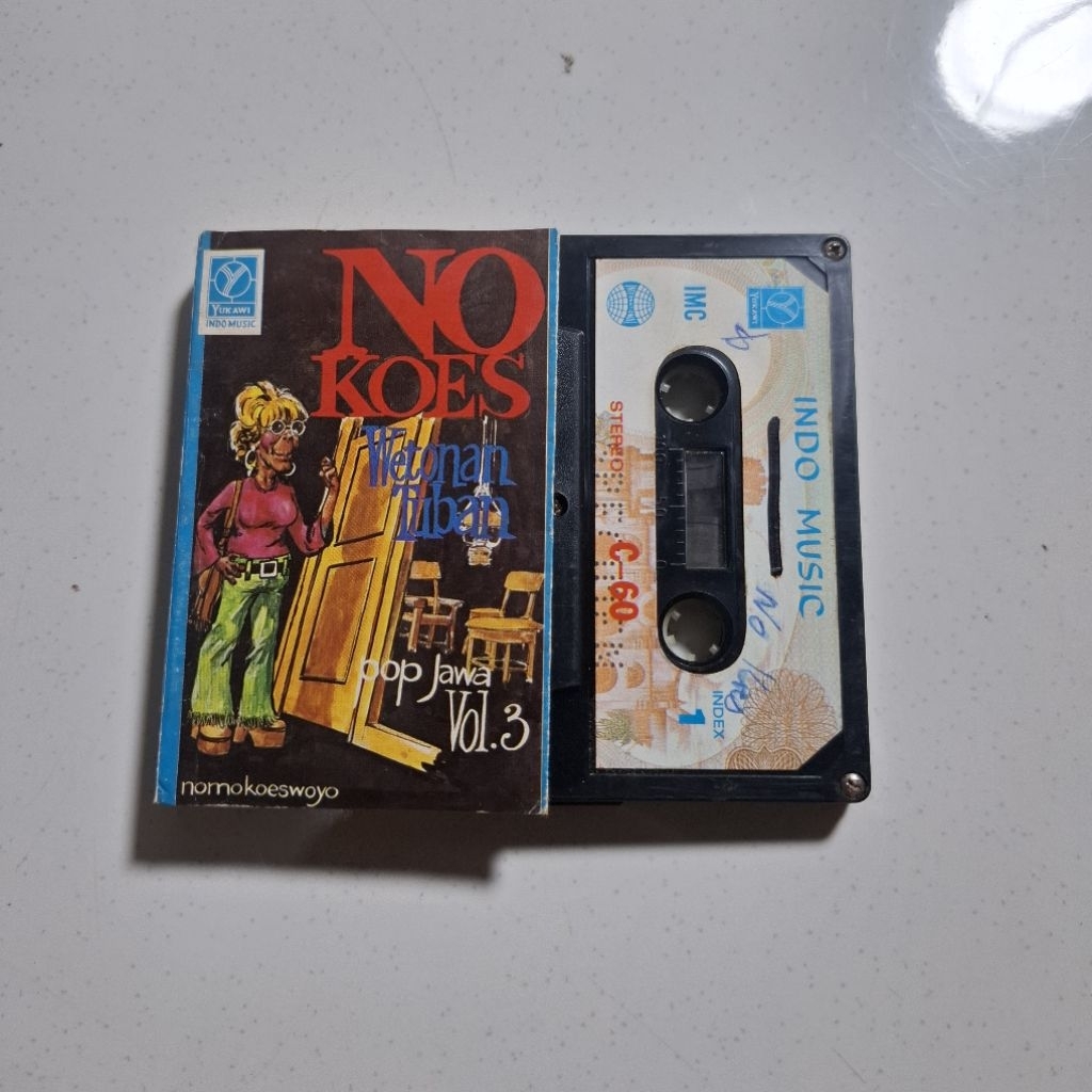 Kaset Pita Musik No Koes Wetonan Tuban - Pop Jawa Vol 3