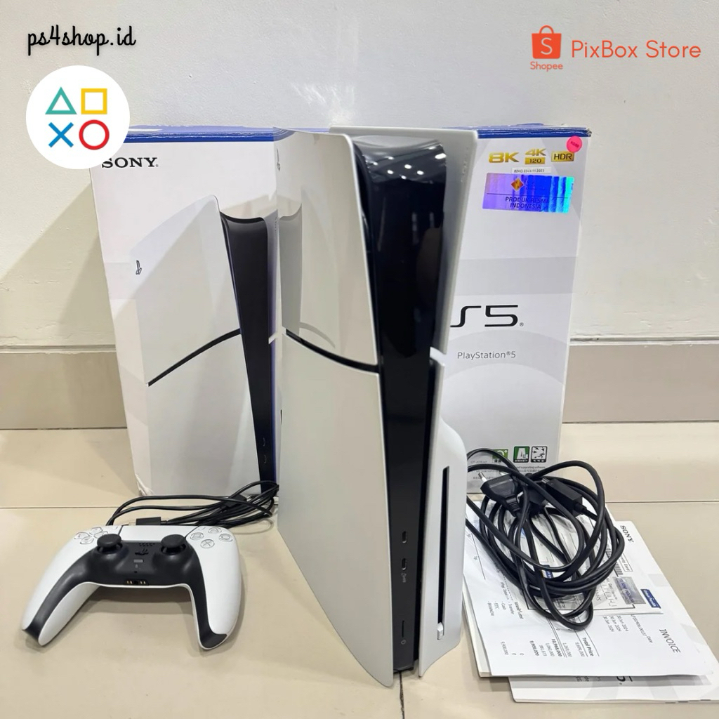 PS5 Slim Disc Version Second Bekas Original | Sony Playstation 5 Slim Disc Edition