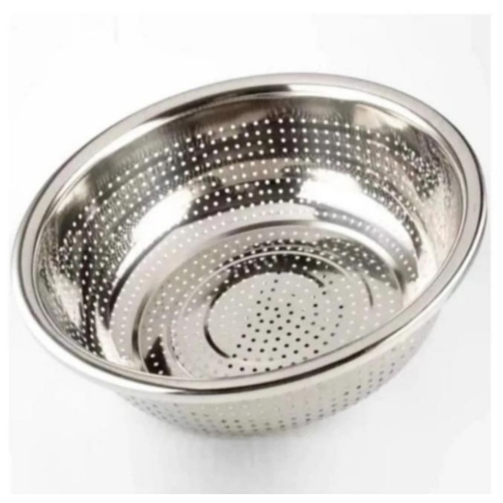 baskom saringan, baskom peniris stainless steel 70cm