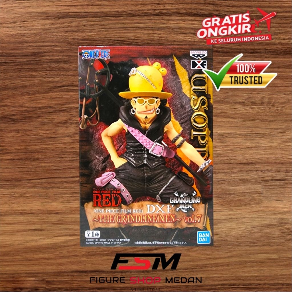 Figure Banpresto One Piece Film Red DXF The Grandline Men Vol. 7 Usopp