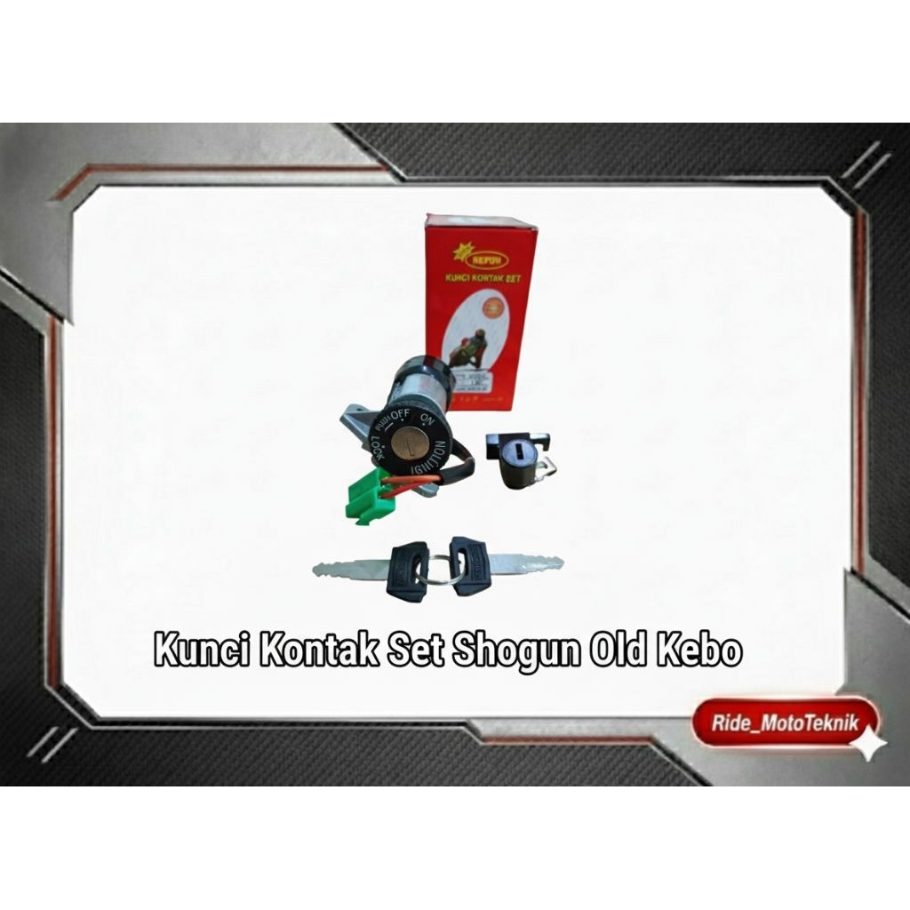 Kunci Kontak Set Shogun Old Shogun Kebo