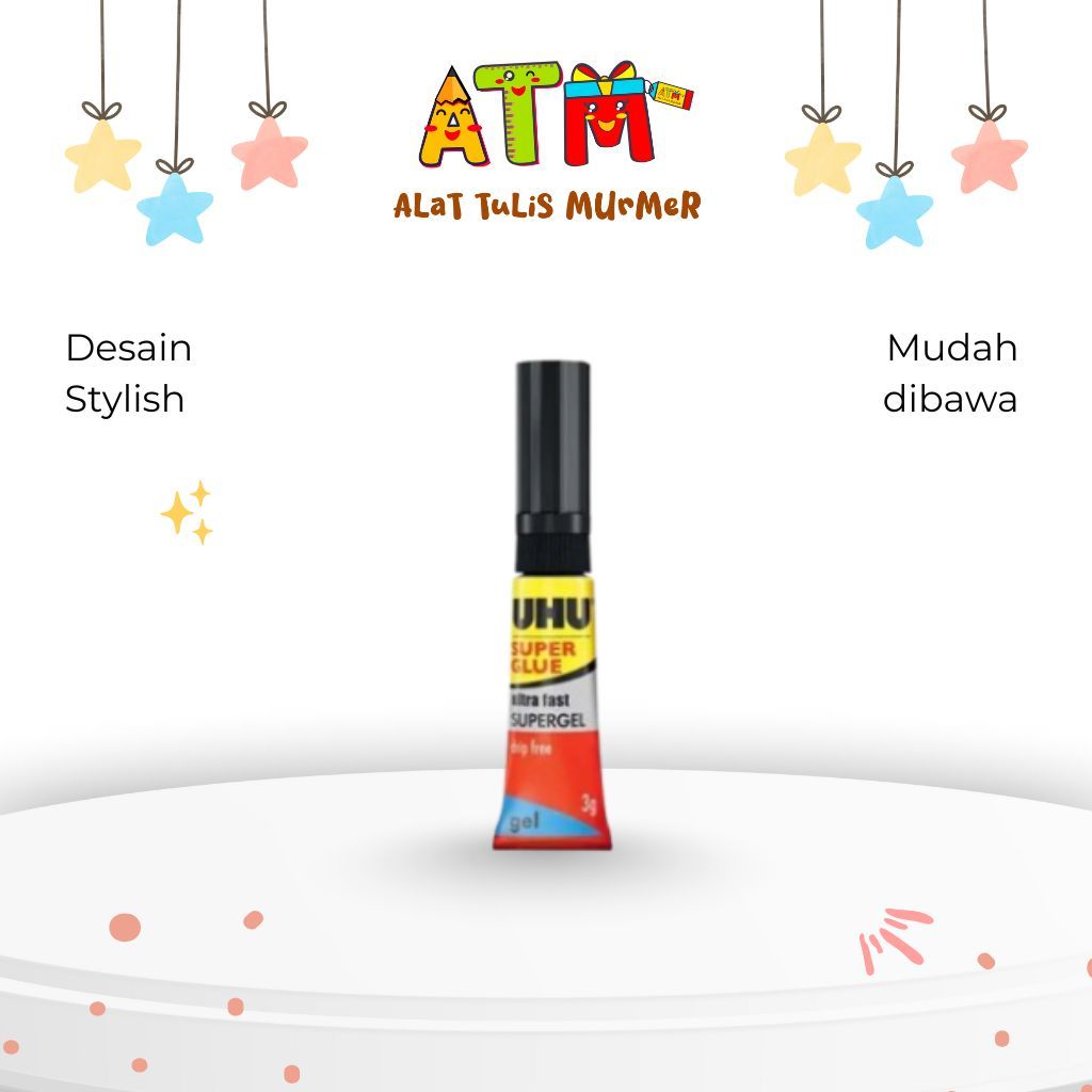 Lem/Perekat/Faber Castell Super Glue Jumbo Card 3 gr