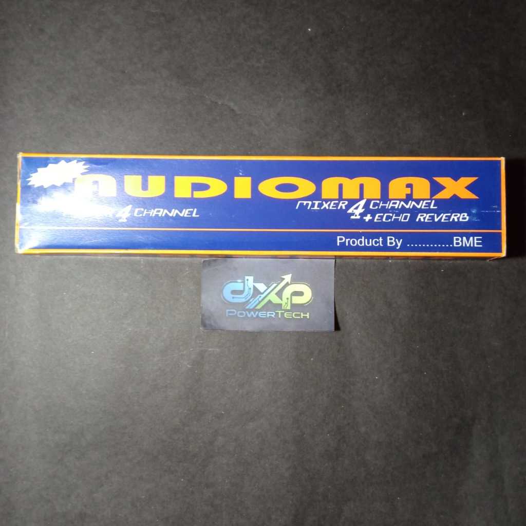 MIXER 4 CHANNEL + ECHO REVERB by BME AUDIOMAX