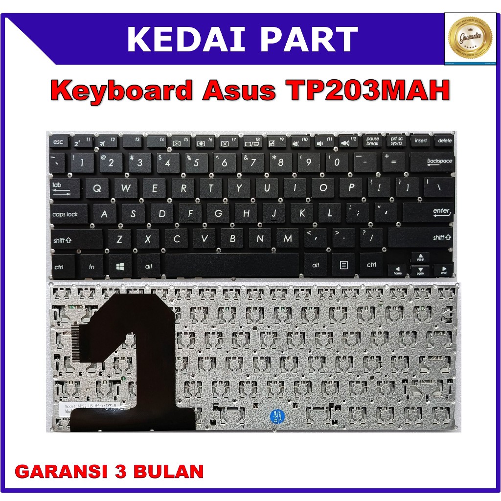 Keyboard Asus Vivobook Flip 12 TP203MAH TP203 TP203N TP203NA TP203NAH