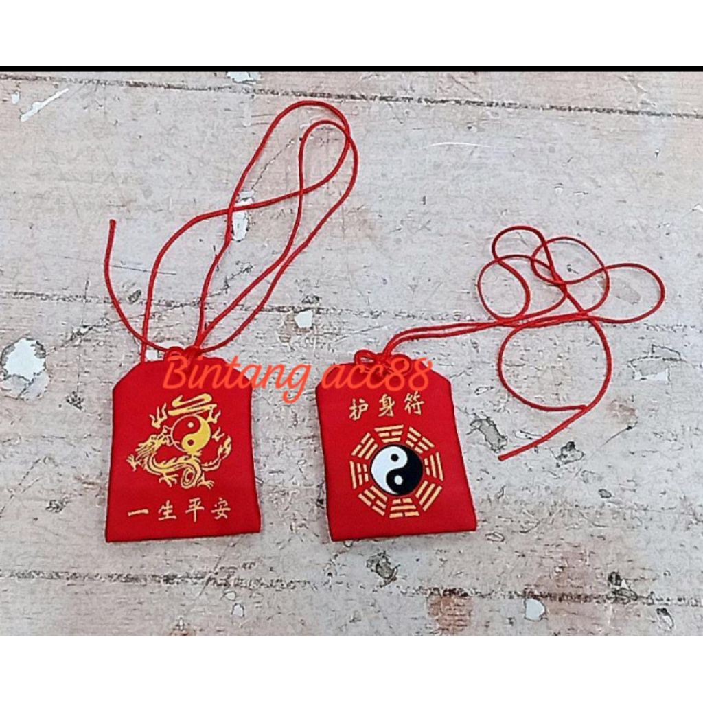 kantong jimat hu patkua yin yang premium- patkua- yinyang