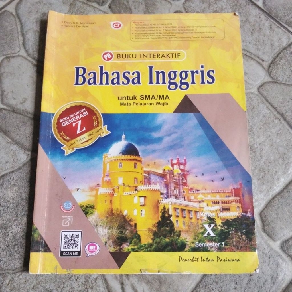 BAHASA INGGRIS UNTUK SMA KELAS X