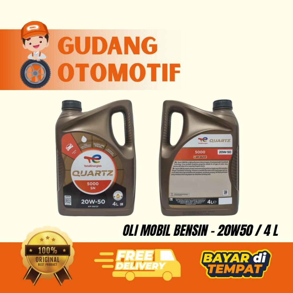 OLI MOBIL TOTAL QUARTZ 5000 20W50 - 4L