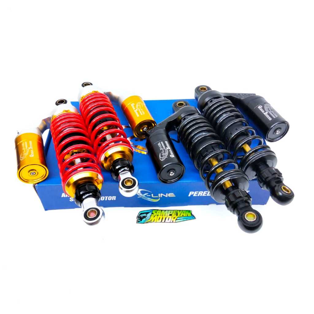 Promo Shock Skok Sekok Shockbreaker Belakang X-Line Racing 509-2B Tabung Atas 280mm 320mm 340mm Mera
