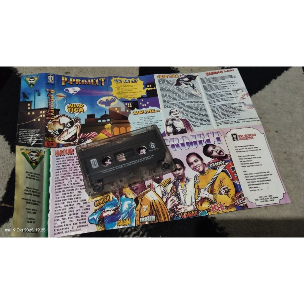 kaset pita p project / jilid 3