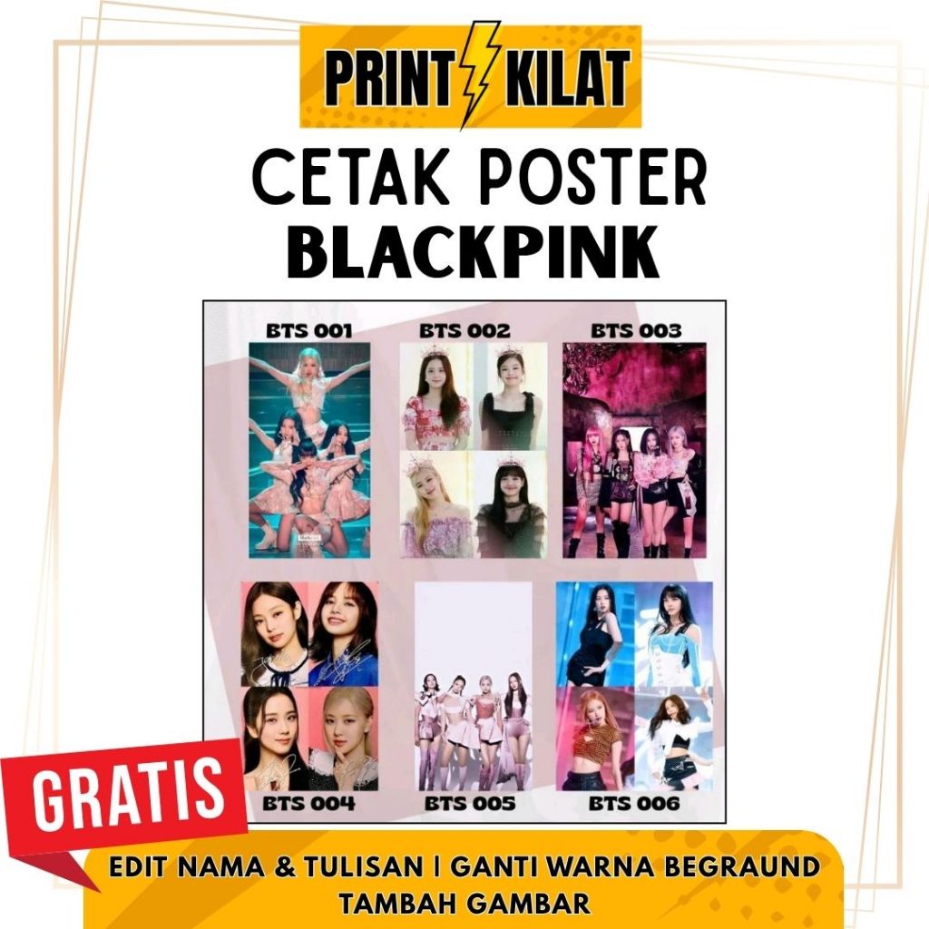 poster blackpink | poster blackpink jumbo | poster blackpink dinding