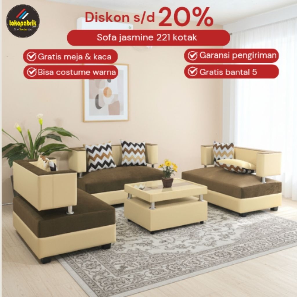 Sofa jasmine kotak 221 sofa jasmine 221 sofa yasmine sofa sudut sofa minimalis sofa oscar aofa bludr