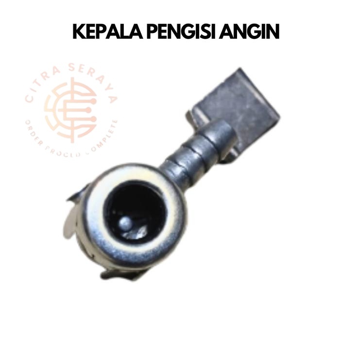 Kepala Pompa Nepel Cop Pompa Ban Sepeda Pentil Motor Besi Komponen Pompa Sepeda dan Motor RRT CS8