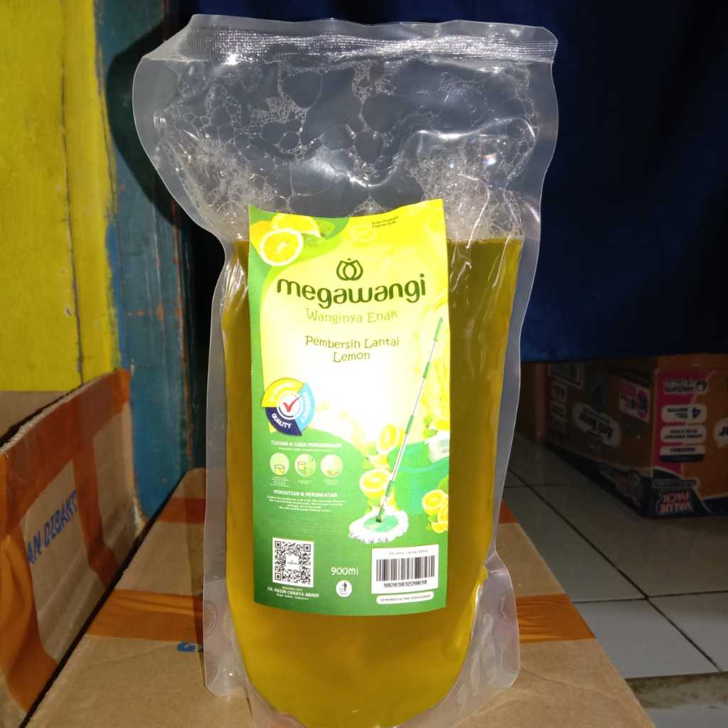 MEGAWANGI PEMBERSIH LANTAI LEMON 900ML