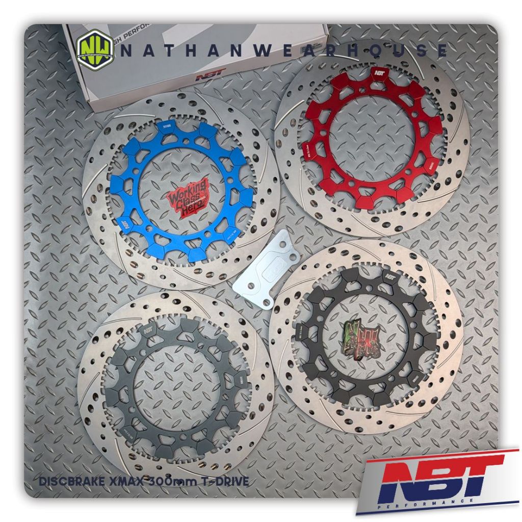 DIscbrake Cakram Depan X-Max 300mm T-Drive NBT