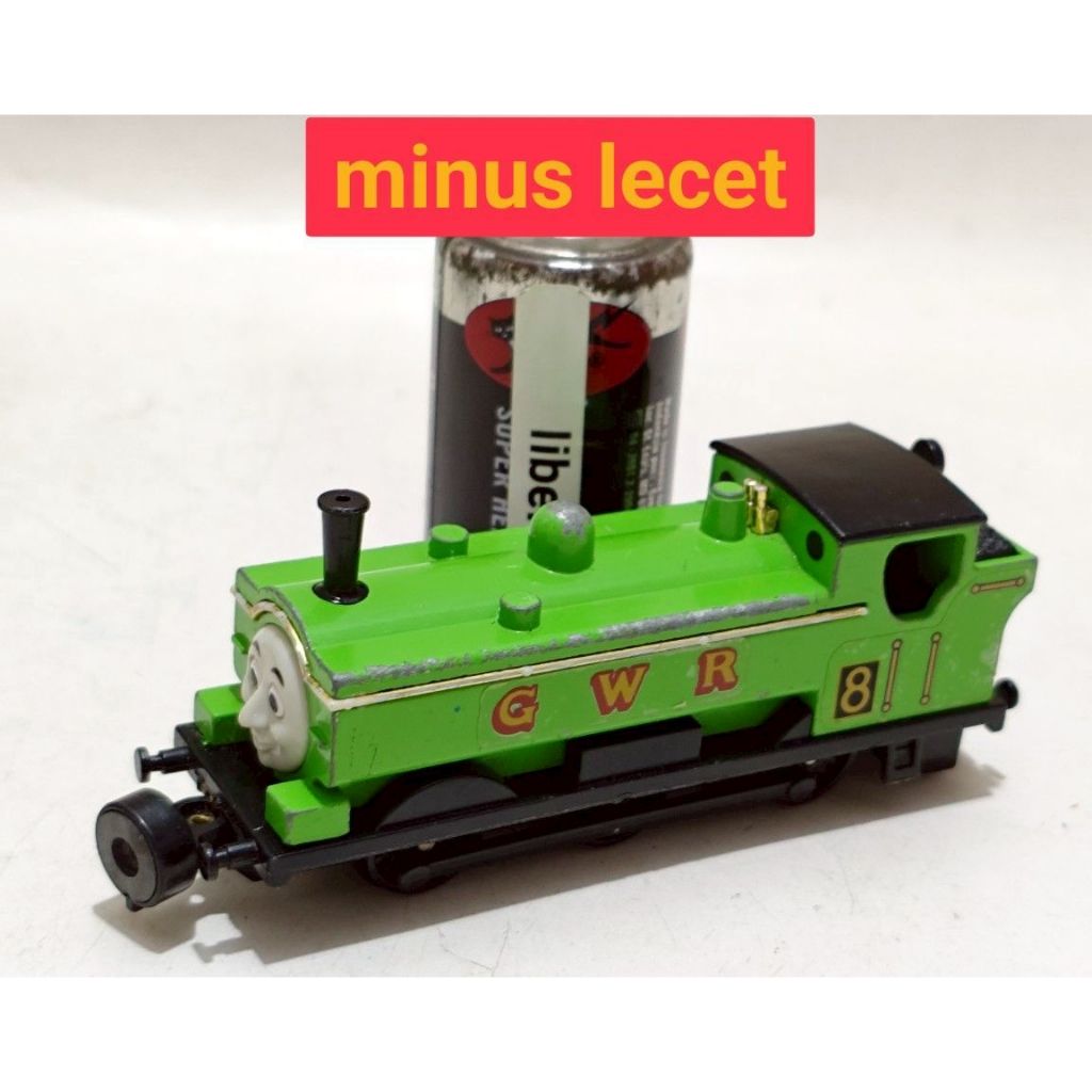 Minus minor Rare vintage bandai diecast Thomas & friends duck plarail shinkansen train miniature cha