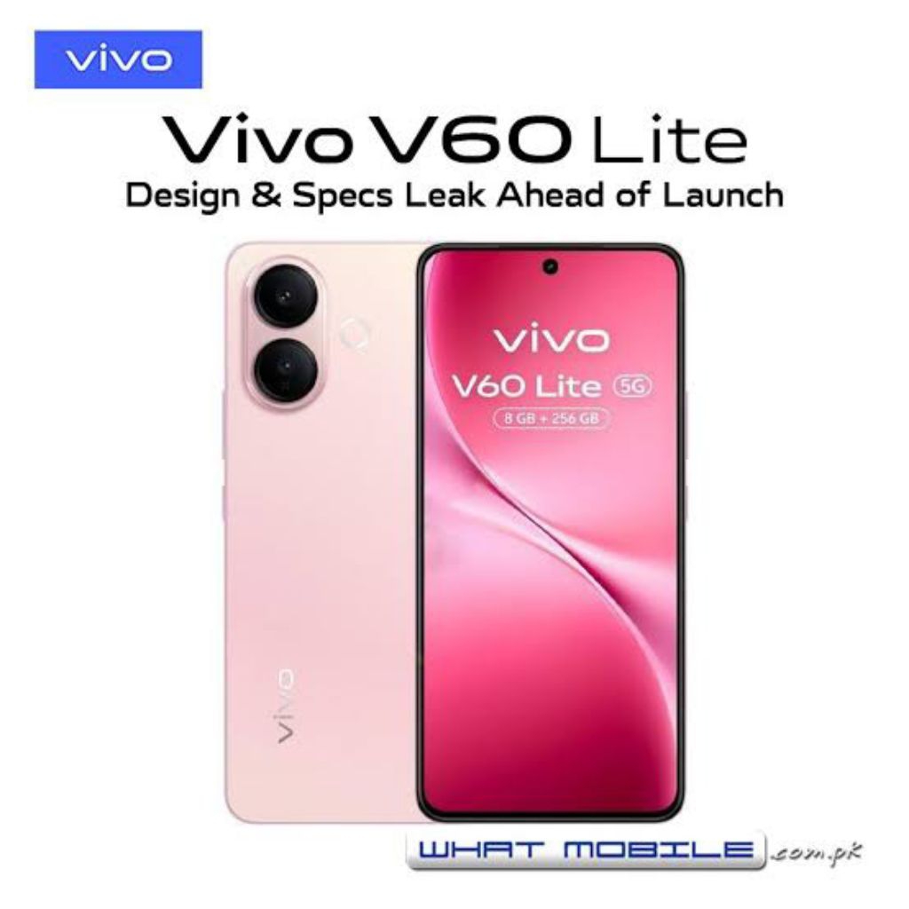 [NEW] VIVO V60 LITE 5G | RAM 12/512GB SMART ELITE KAMERA 64MP OIS LAYAR AMOLED 120HZ BATERAI 5800MAH