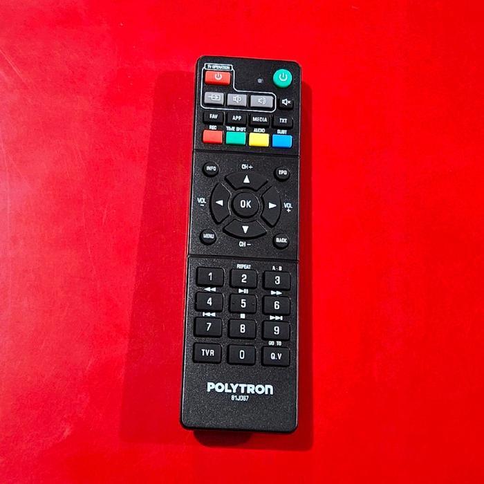 REMOT STB POLYTRON ORIGINAL KODE 81J067