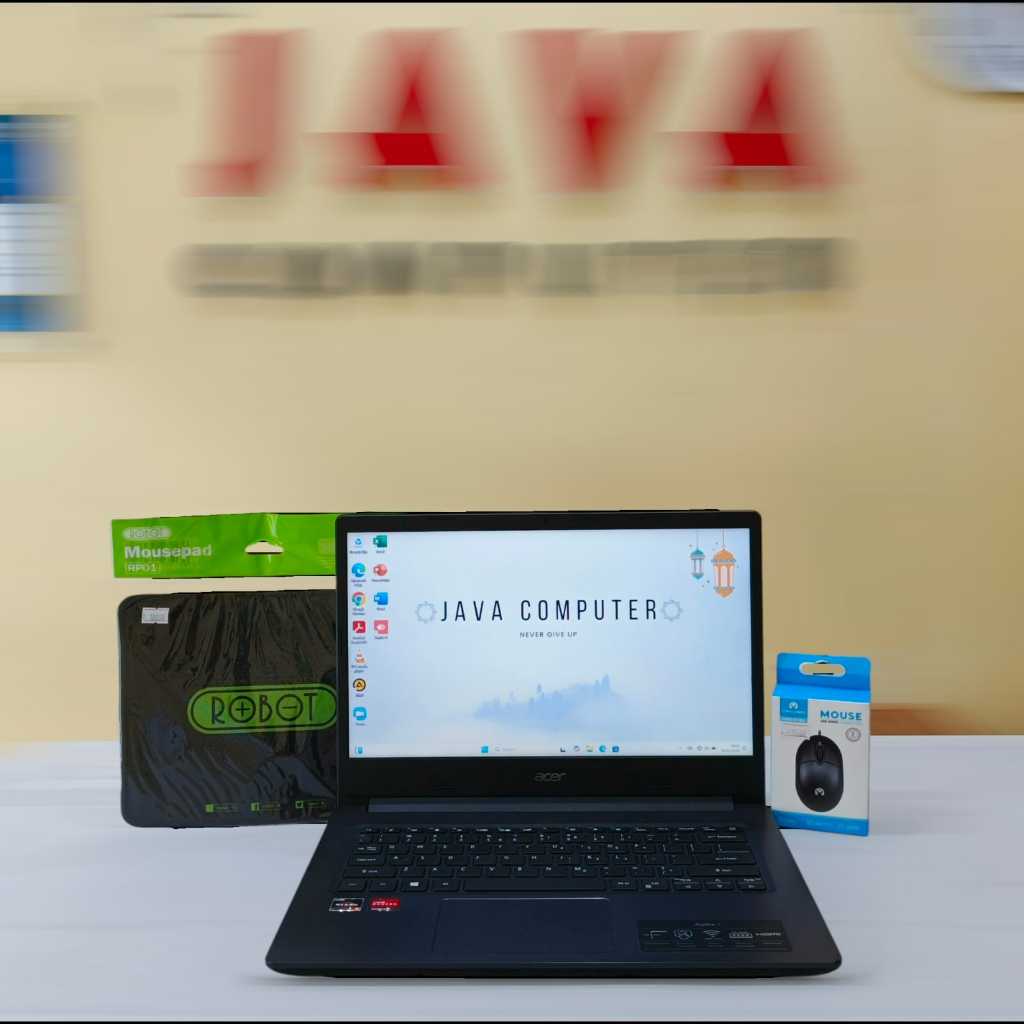 Acer Aspire 3 A314 - 22 AMD Ryzen 3 - 3250U Ram 8GB DDR4 ssd 256gb Second