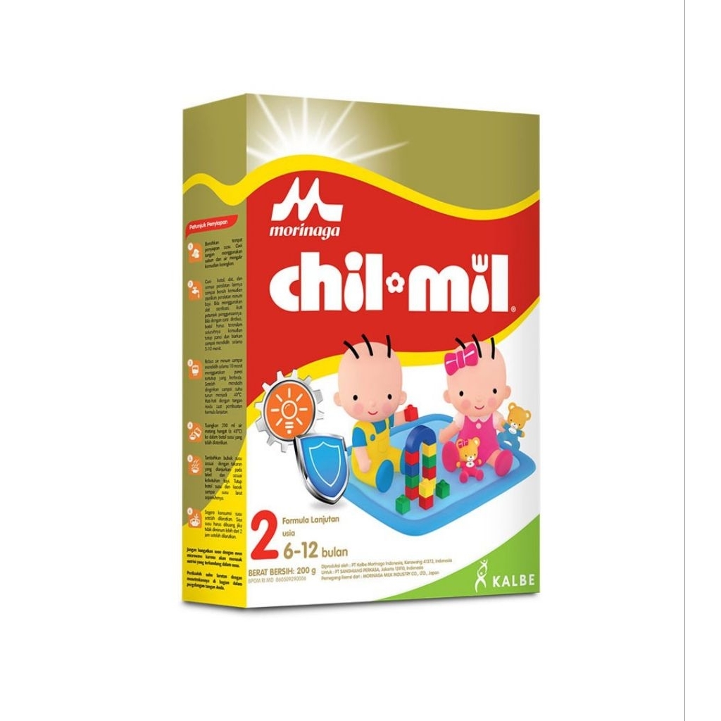 Susu Morinaga Chil Mil Formula.Lanjutan 6 - 12 bulan