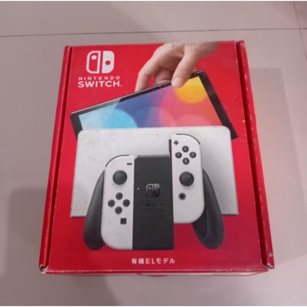 (7) Nintendo Switch Oled White Fullset