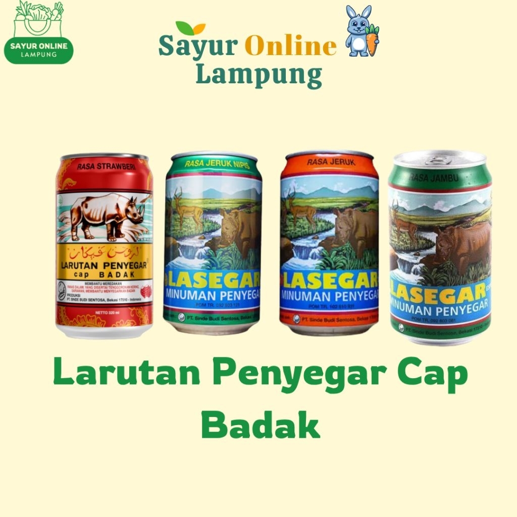 Lasegar / Larutan penyegar Cap Badak - Sayur Online Lampung