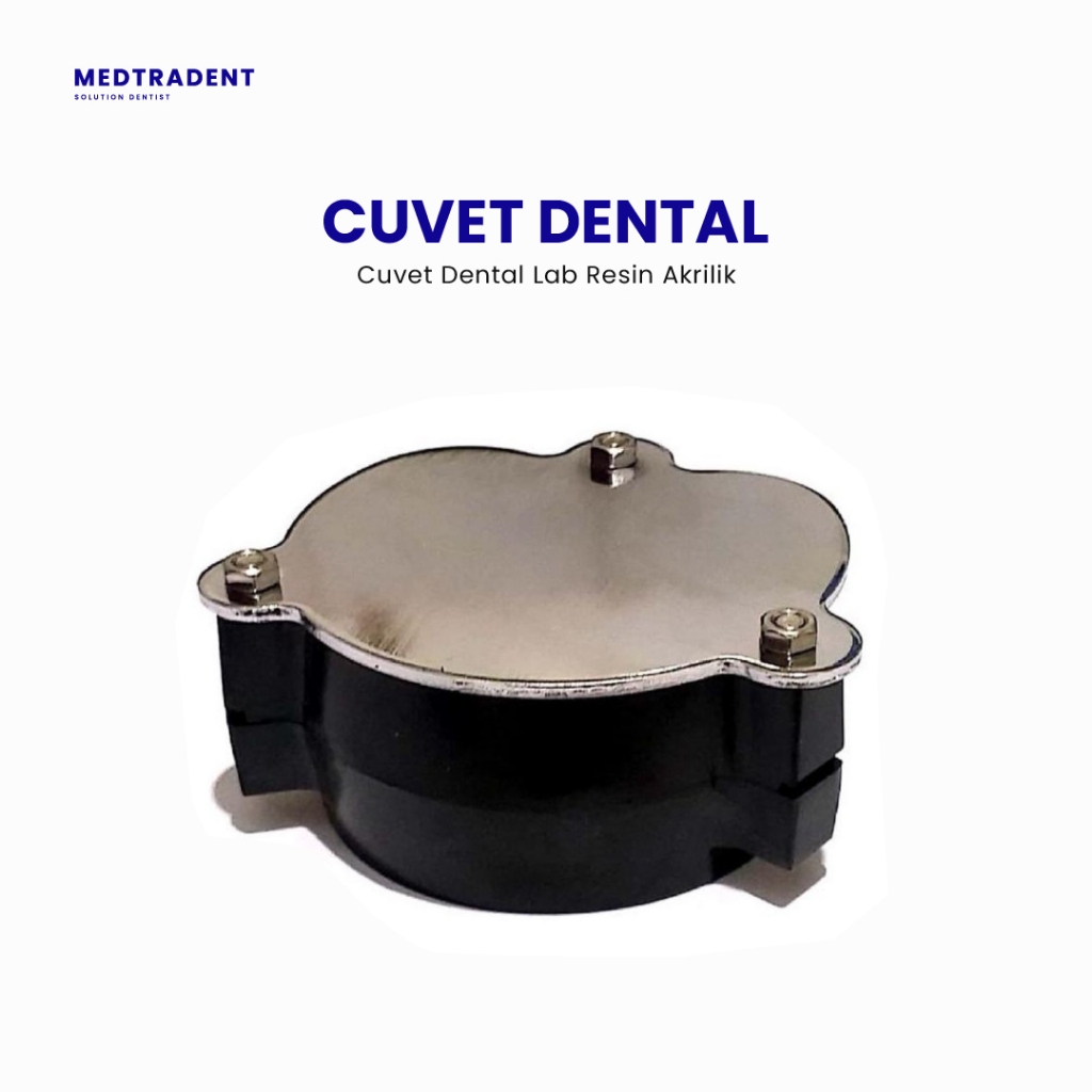 Medtradent - Dental Kuvet cuvet sekrup skrup besar L stainless steel