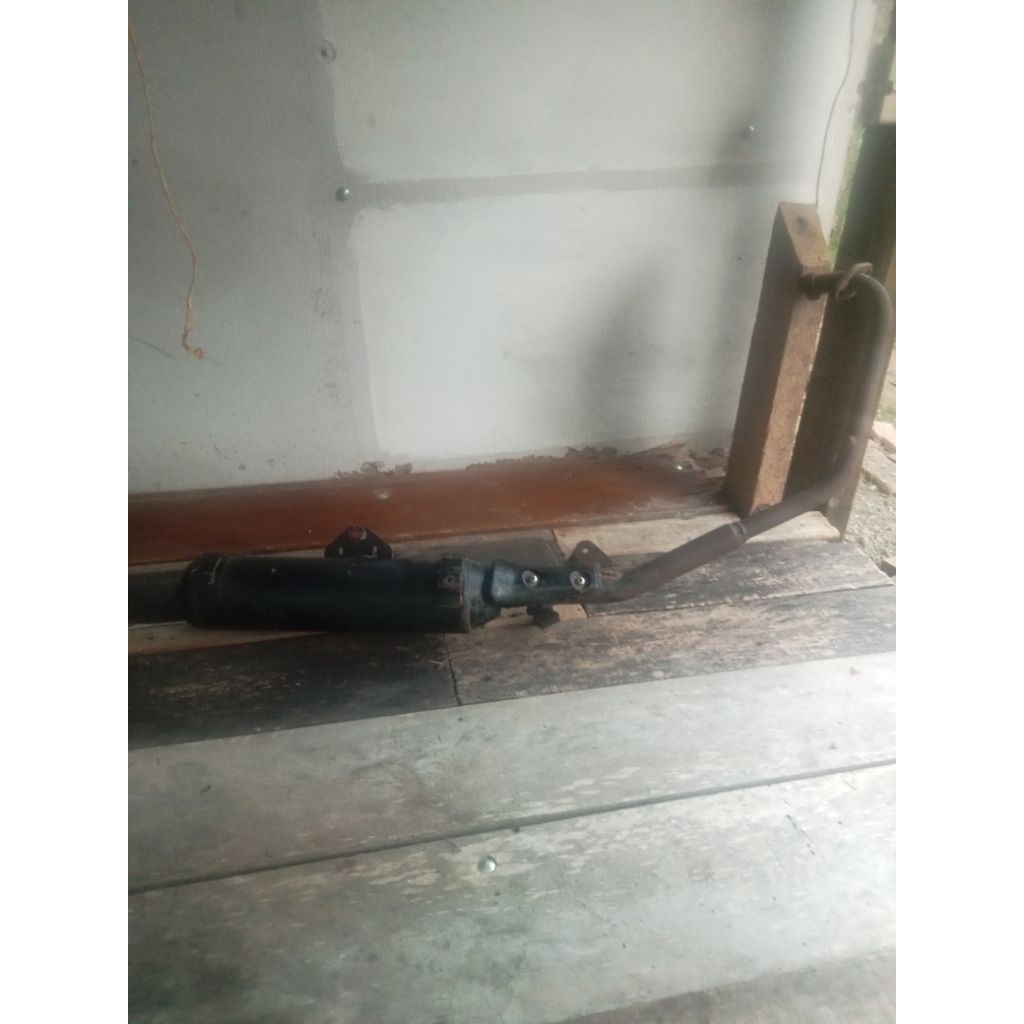 Knalpot Standar Vixion Old Ori Bekas Copotan
