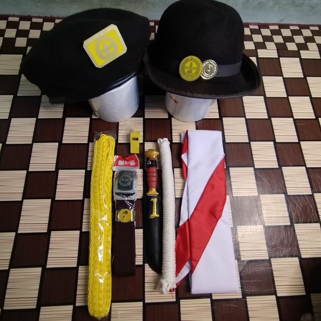 Atribut Pramuka Penegak SMA kwalitas PREMIUM PUTRA dan PUTRI