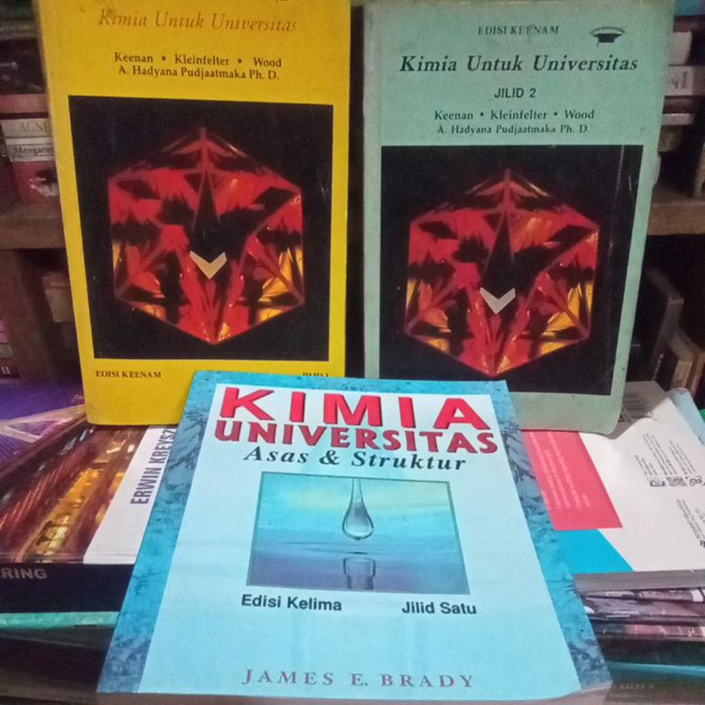 Buku Original Kimia Untuk Universitas Jilid 1 dan 2
