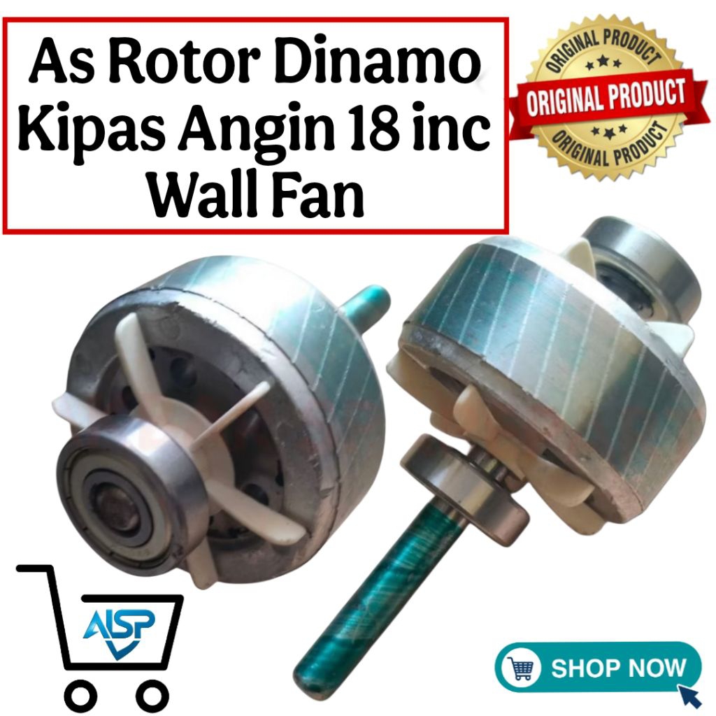 As Rotor Dinamo Kipas Angin 18 inc Wall Fan