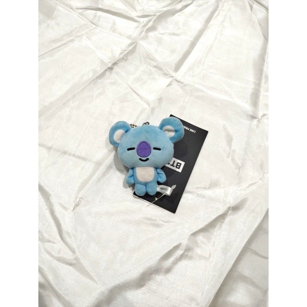 Boneka BT21 Koya RM Official BTS Kecil Mini, Gantungan Kunci / Ganci