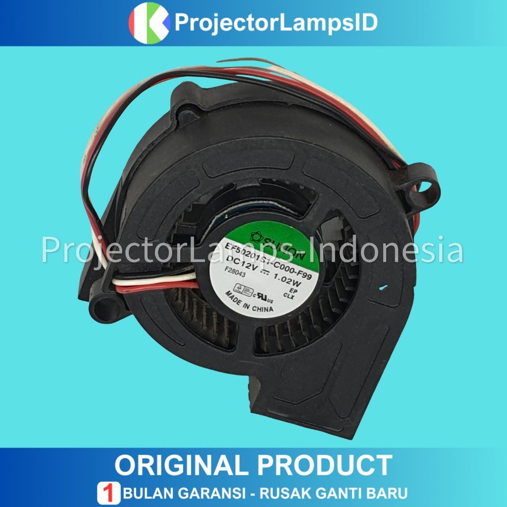 Fan Blower Kipas Keong Projector Proyektor InFocus Optoma Viewsonic SUNON 1.02W