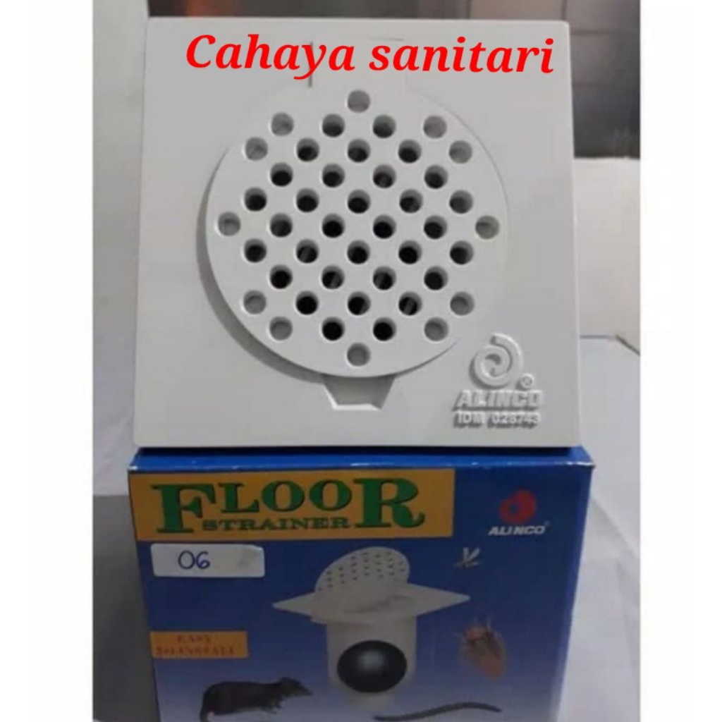 Floor drain ALINCO ABS Bola putih / Floor drain kamar mandi alinco abs anti tukus