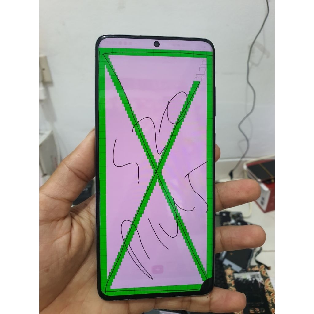 lcd samsung s20 plus minus