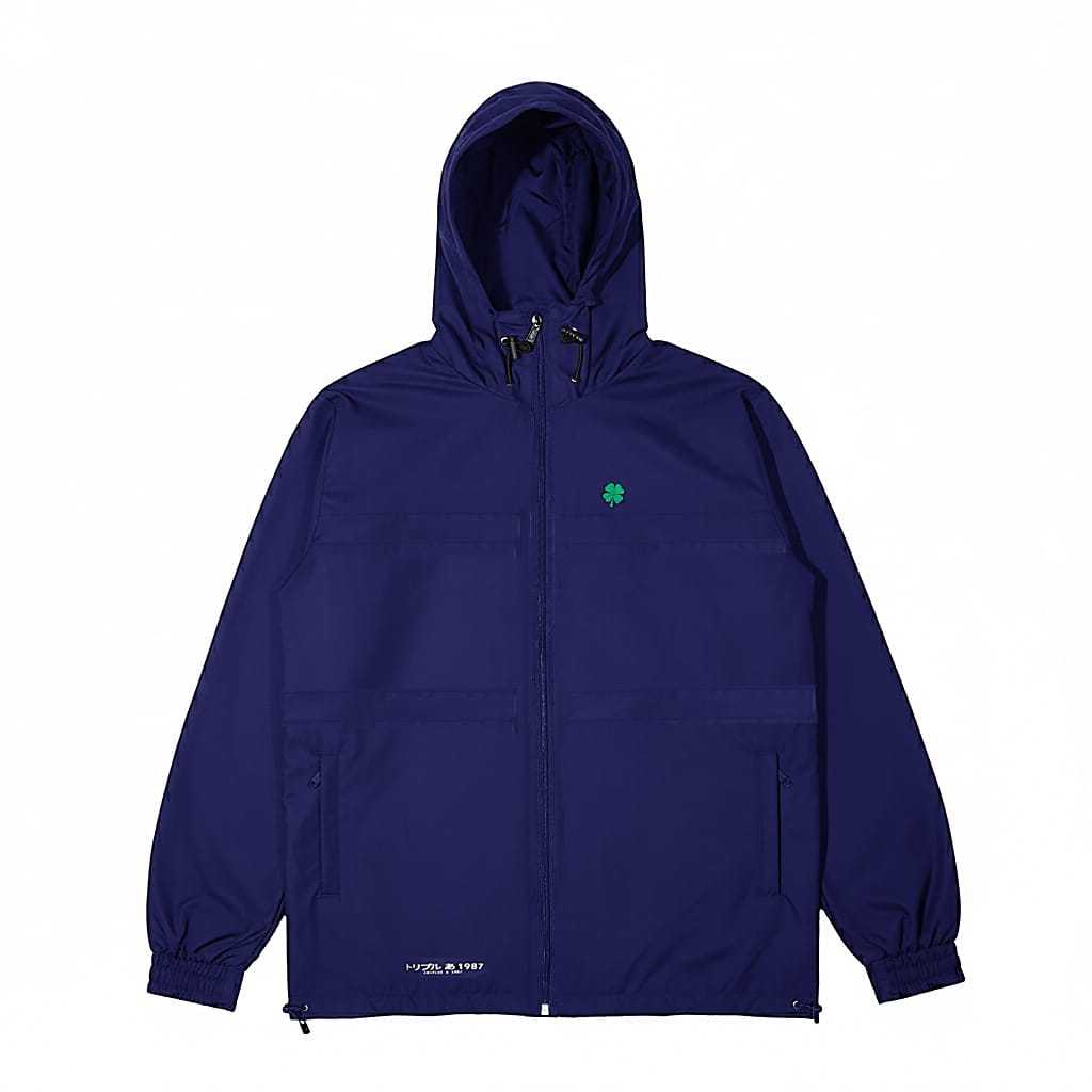 TAFY  Jaket Retro Navy Jacket Hitam Waterproof Sport Pria Wanita VARSITY JACKET VINTAGE SOFT PARASUT