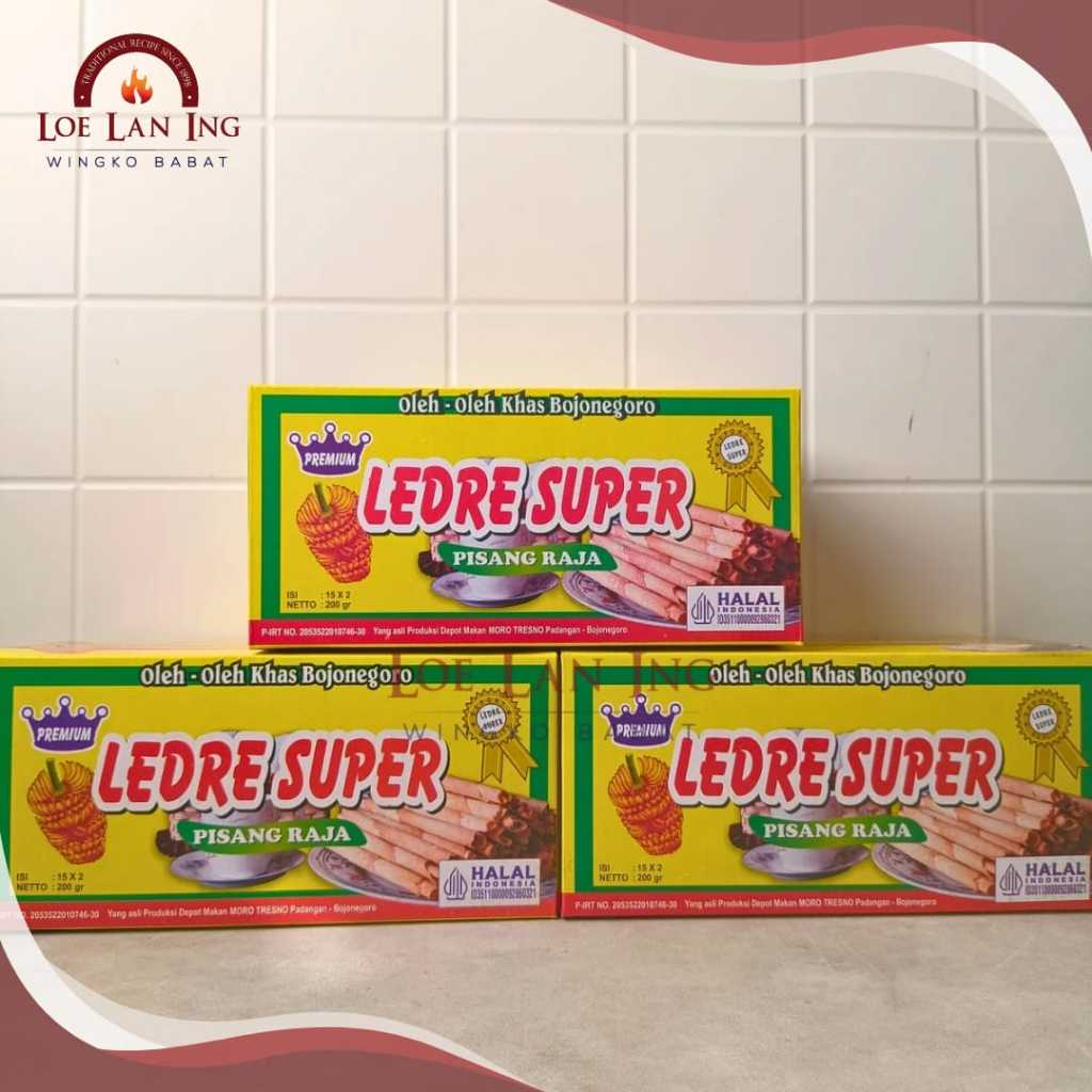 Ledre Super Pisang Raja Khas Bojonegoro 200 Gram