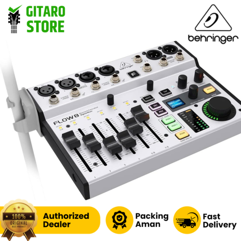 Digital Mixer BEHRINGER Flow 8 8 Channel W/ Bluetooth Audio Interface