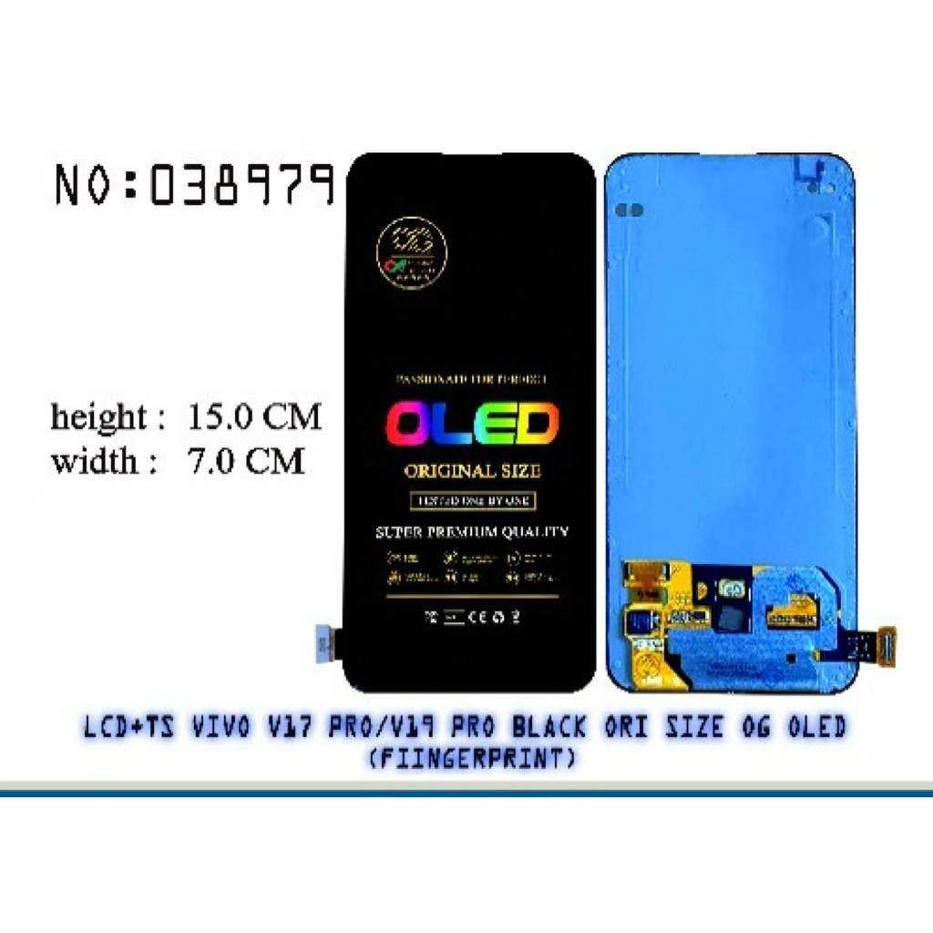 LCD VIVO V17 PRO V19 PRO ORI OLED FULLSET