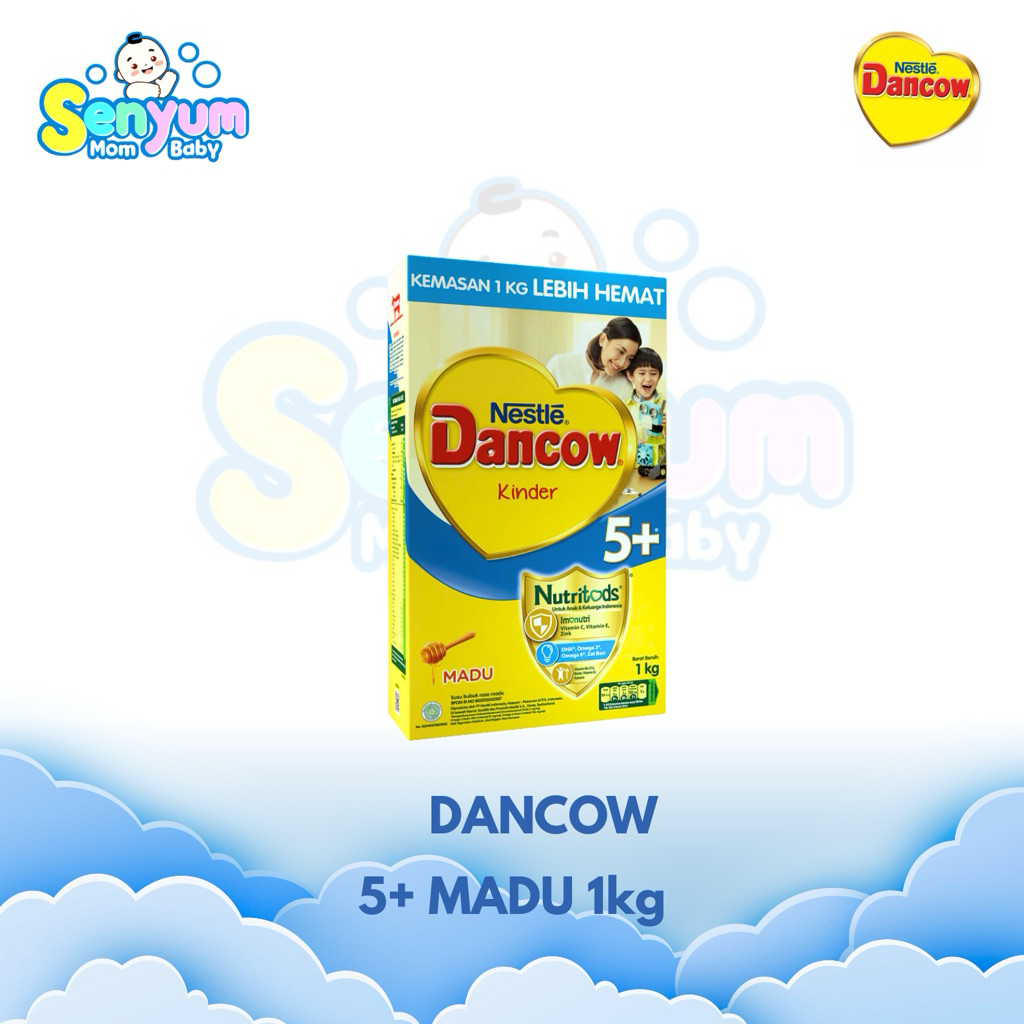 SUSU DANCOW 5+ 1kg VARIAN RASA MADU