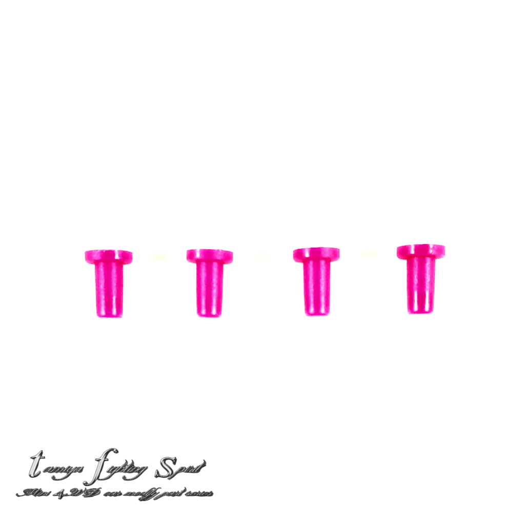 Rep bushing velg ALU Tamiya 4pcs Wheel Bushing Velg Pink - TP703