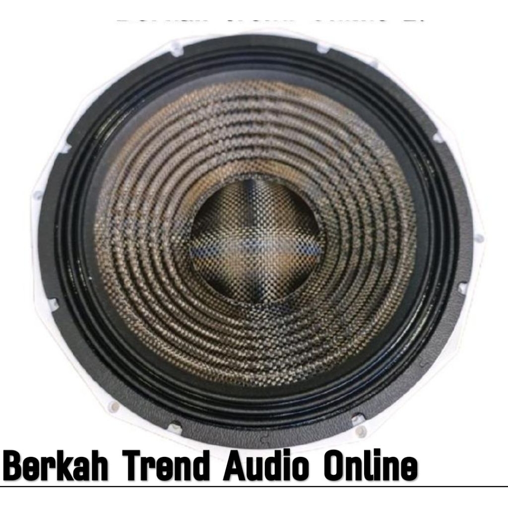 Speaker Komoponent PD 1880 Carbon Grade A Super Premium 2000 Watt