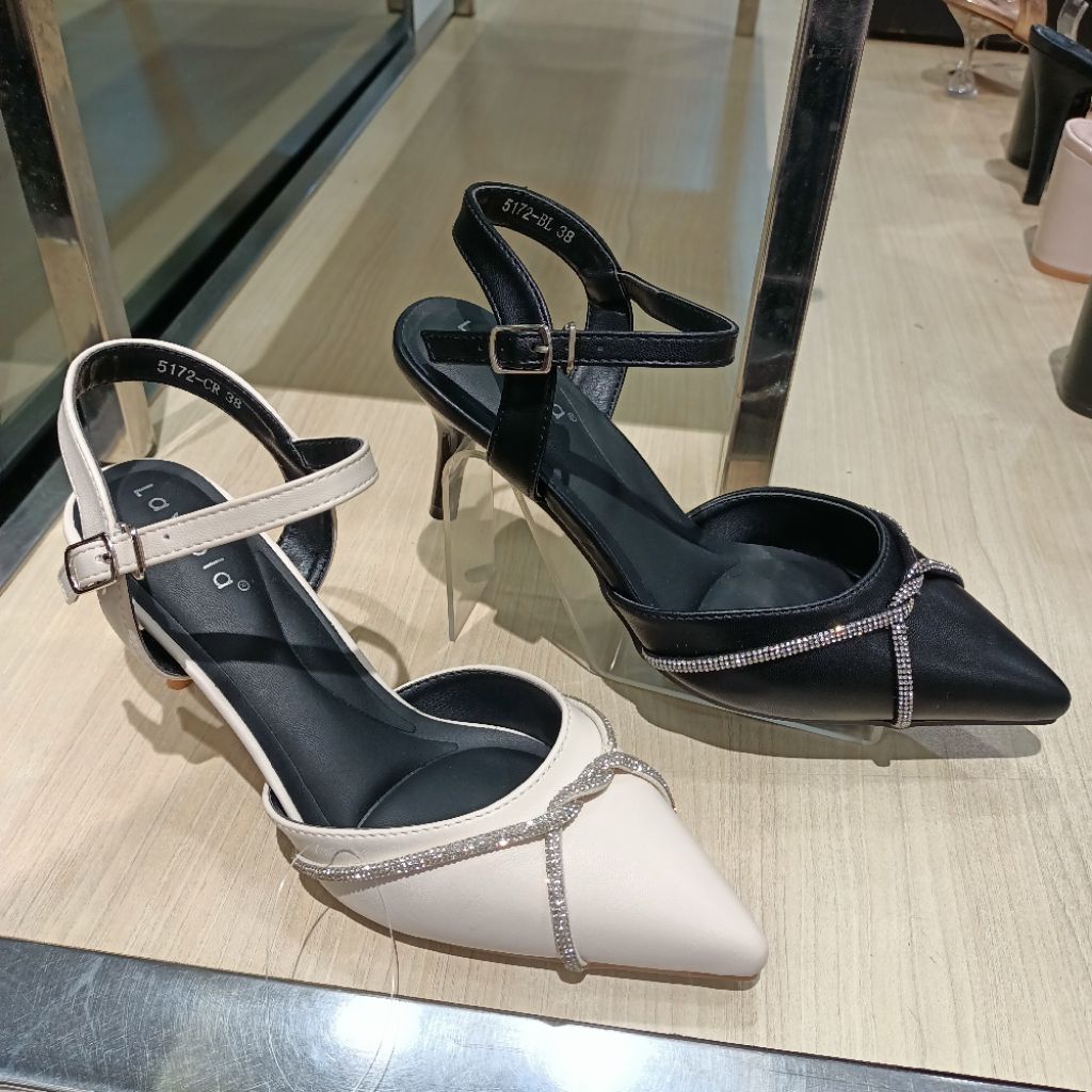 sepatu wanita heels 8cm LAVIOLA original