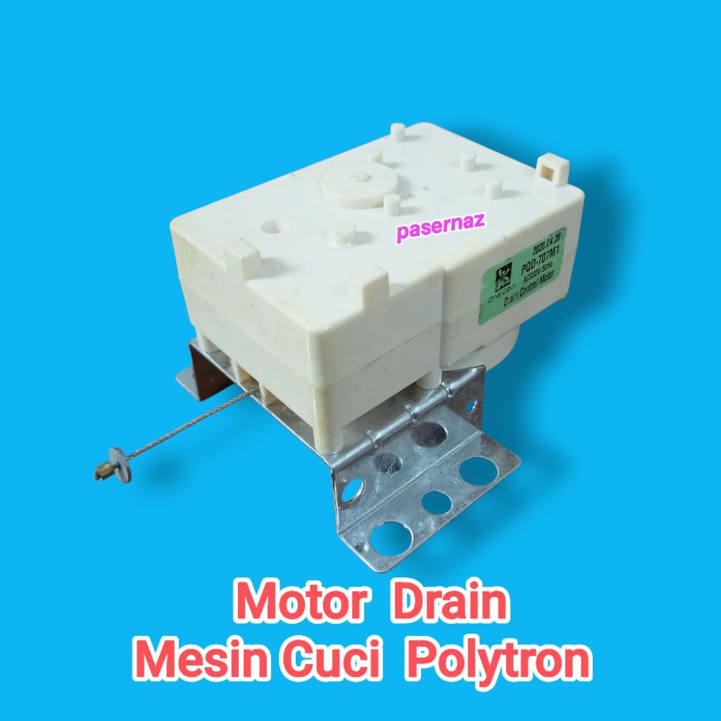 POLYTRON | Motor Drain Mesin Cuci POLYTRON | Motor Drain | Drain Motor Mesin Cuci Otomatis 1 Tabung 