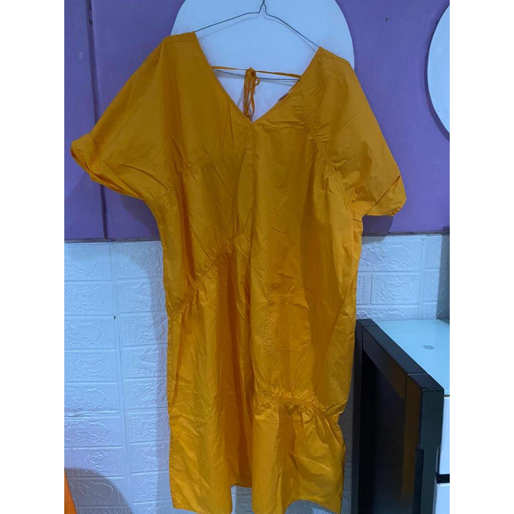 jucy judy orange dress preloved
