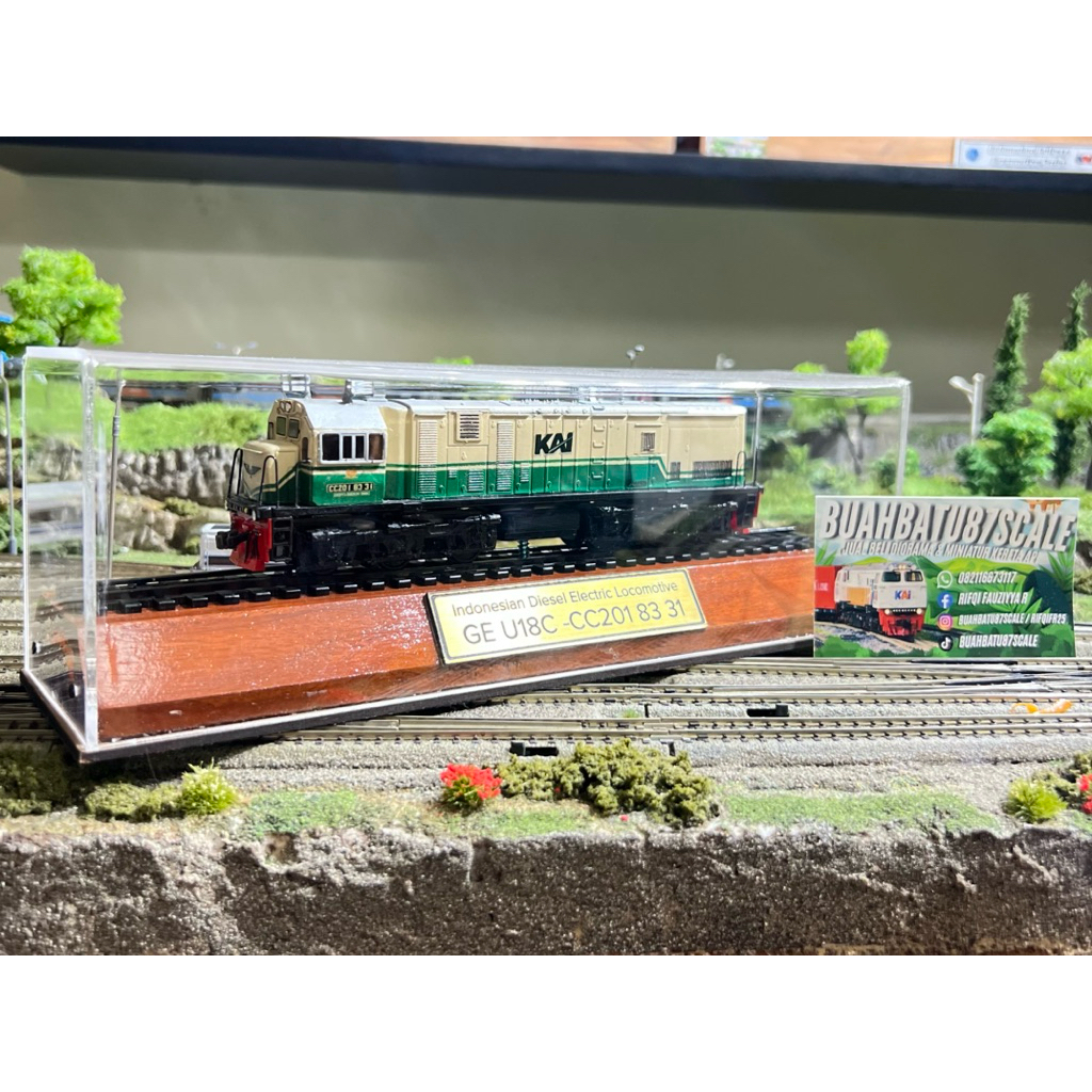 Miniatur Lokomotif CC 201 83 81 SMC Medium Detail Skala HO