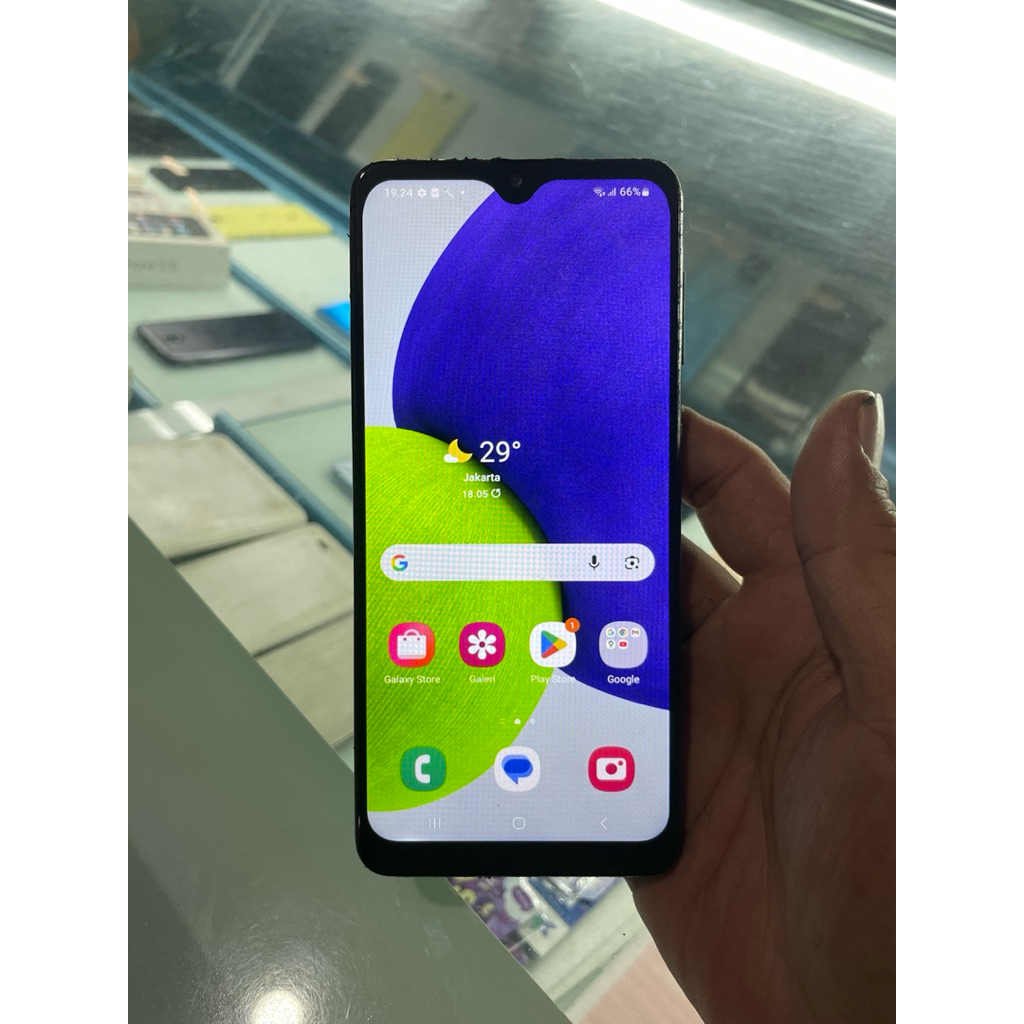 Samsung A22 4G 6/128GB Second Ex Resmi Original Normal Pemakaian