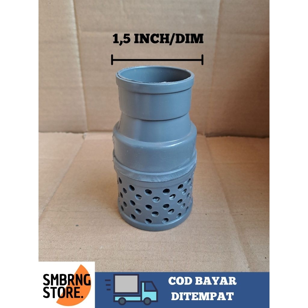 Tusen klep ukuran 1,5 overloop (1,5dim×2dim)