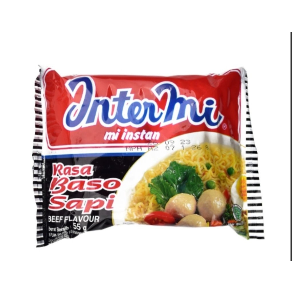 paketan 10pcs intermie, mie jadul, mie instant intermie, mie viral