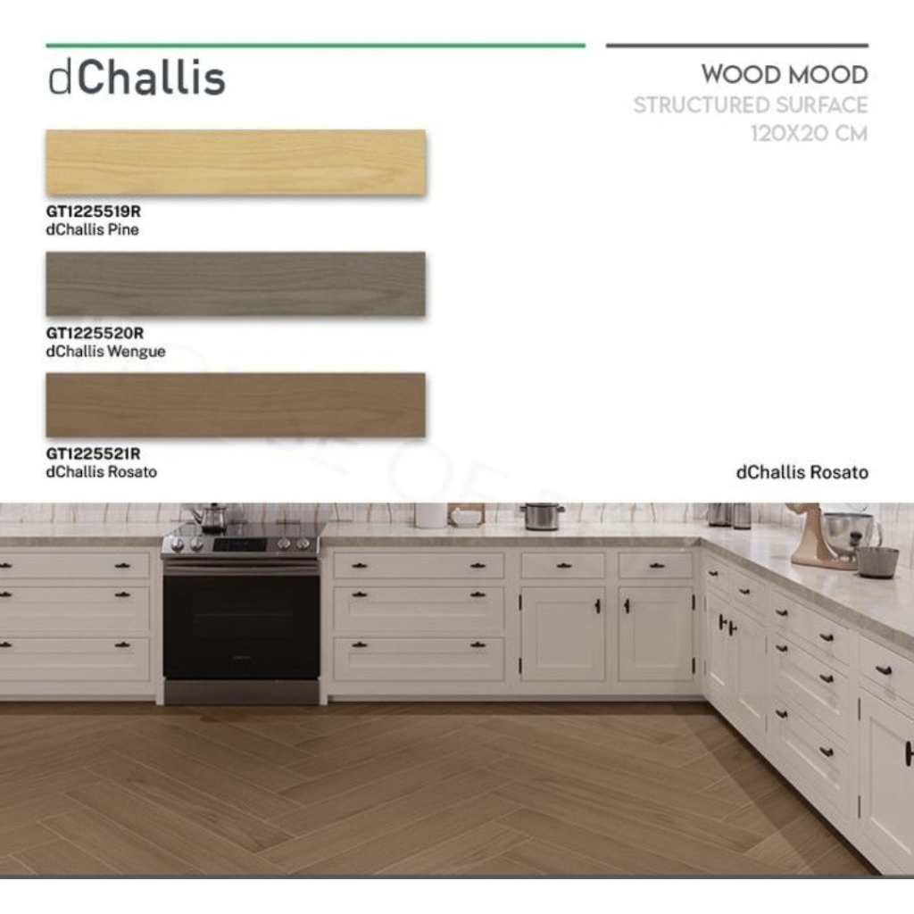 Roman Granit 60x15 Lantai Kayu Alder