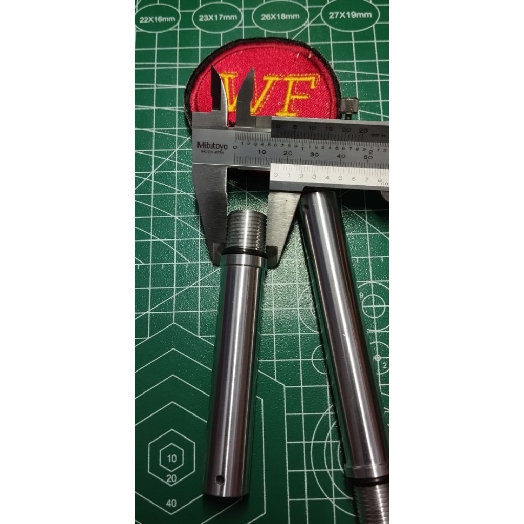 Wxy_Garage Extension Valve PCP OD 17 Drat M16x1.5 Panjang 6 7 8 9 10 Cm